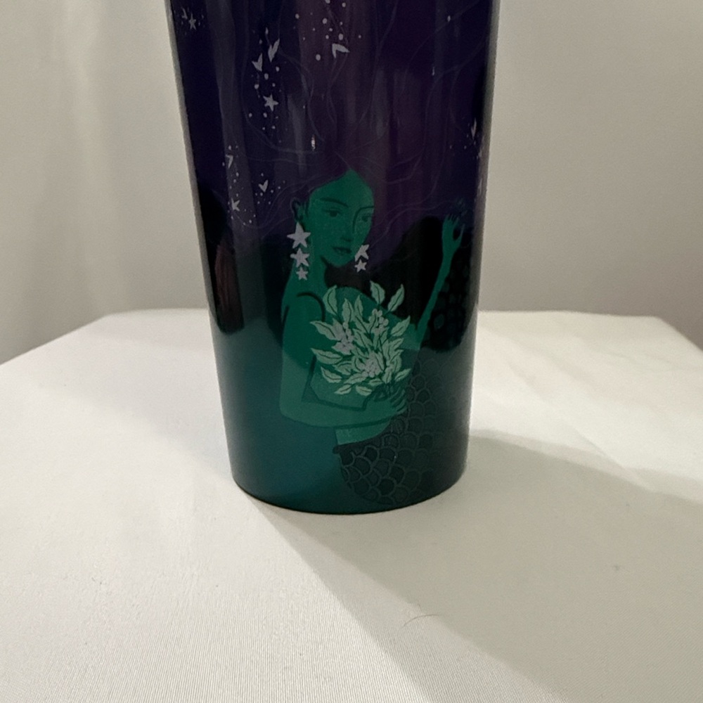Starbucks Limited Edition Celestial Mermaid Purple and Green Tumbler - Picture 3 of 5